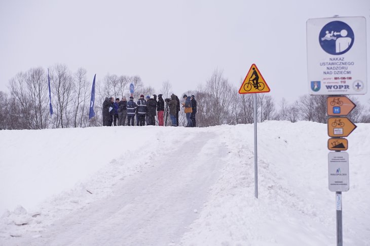 Zakończenie prac na potoku Dąbrówka. Fot. Wody Polskie
